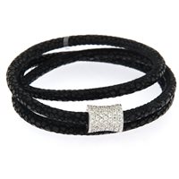 Bracelet Augusta De Carolis Woman in Leather BR2-210 - BR2-210